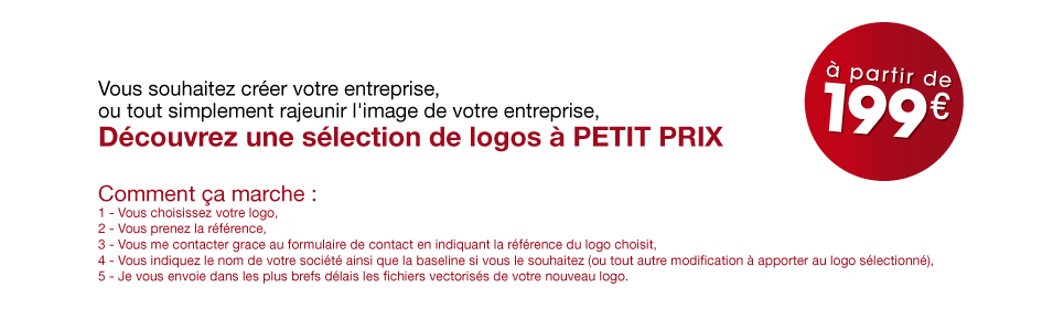 Découvrez des logos PROFESSIONNELS à petit PRIX